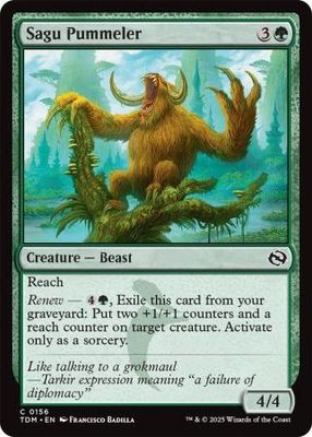 Sagu Pummeler - 0156 Tarkir: Dragonstorm Singles