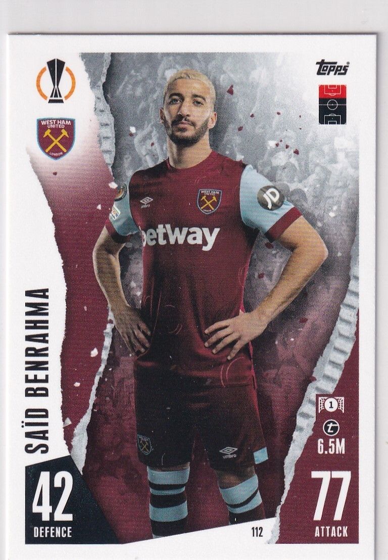 Topps Match Attax Said Benrahma