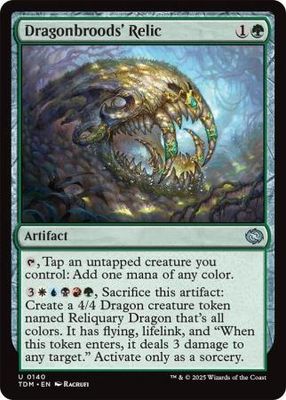 Dragonbrood&#39;s Relic - 0140 Tarkir: Dragonstorm Singles