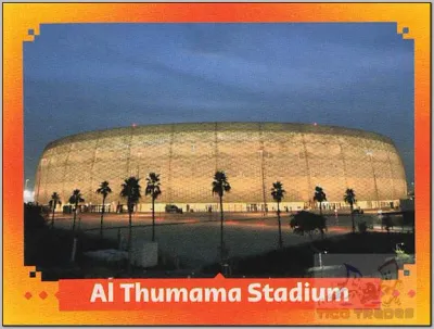 FWC10 Al Thumama Stadium, Panini Qatar Copa Mundial 2022