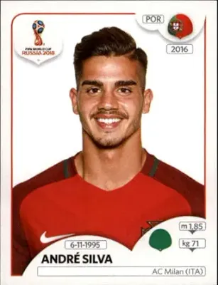 Andre Silva Portugal 2018 Panini World Cup Stickers Russia #116  Soccer Sticker