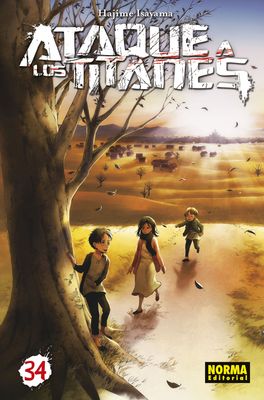 BAF1 Shingeki no Kyojin Manga Volumen 34 Espanol Norma