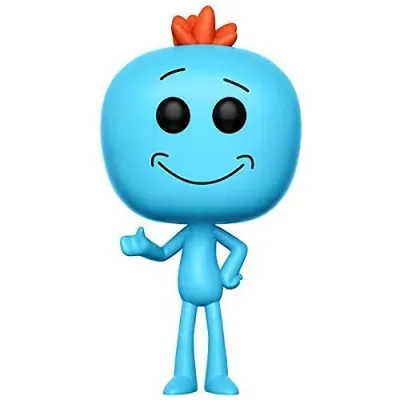 BAF1 Mr Meeseeks Figura Funko Pop Rick and Morty Figura Suelto sin Caja