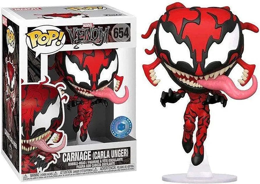 BAF1 Carnage Carla Unger Figura Funko Pop Venom Movie 654