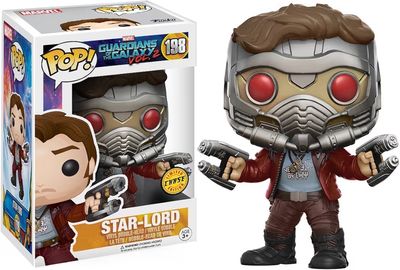 BAF1 Star Lord Figura Funko Pop Chase Guardians of the Galaxy Figura 198 Chase