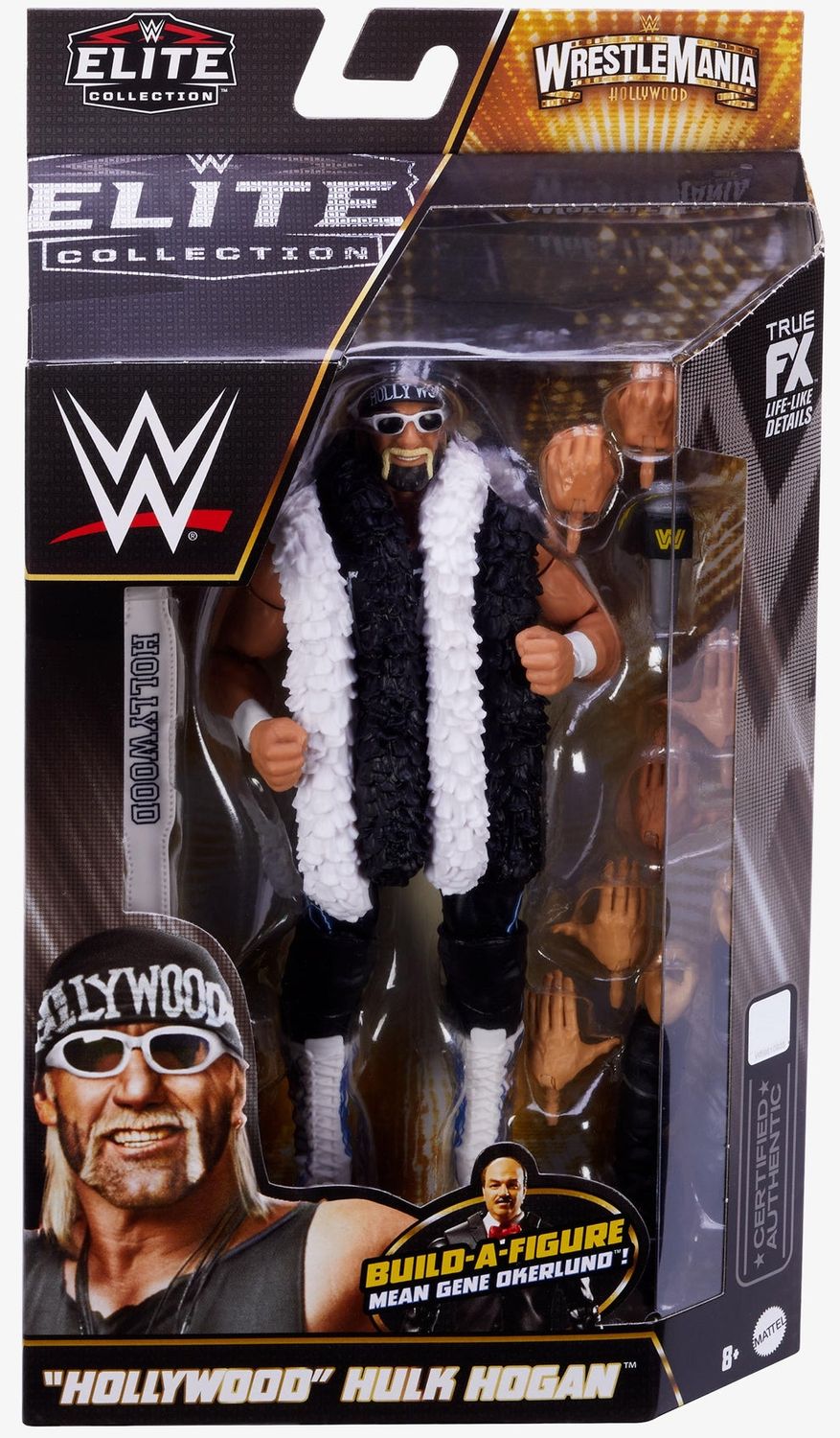 BAF1 Hollywood Hulk Hogan Figura WWE Luchador Figura Elite
