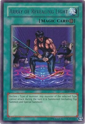 Array of Revealing Light - LOD-029 - Rare Unlimited Legacy of Darkness [LOD] Unlimited Singles
