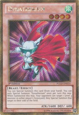 Dynatherium - PGLD-EN014 - Gold Secret Rare 1st Edition Premium Gold 1st Edition Singles