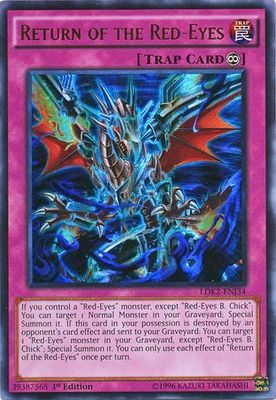Return of the Red-Eyes - LDK2-ENJ34 - Ultra Rare 1st Edition Legendary Decks II - Joey