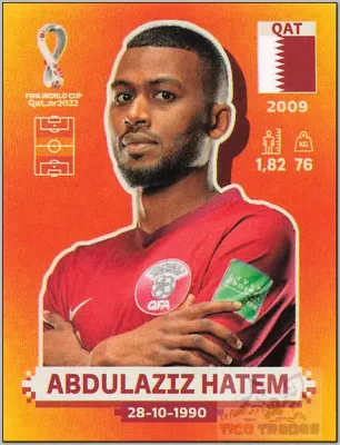 Abdulaziz Hatem, Orange - QAT12 , Qatar Copa Mundial 2022
