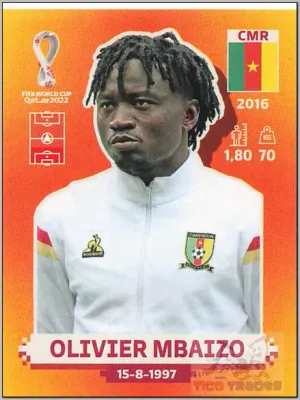 Olivier Mbaizo, Orange - CMR6 ,Qatar Copa Mundial 2022