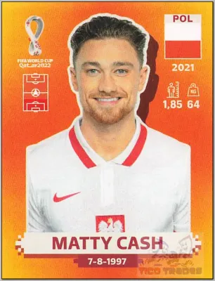Matty Cash, Orange - POL6, Qatar Copa Mundial 2022