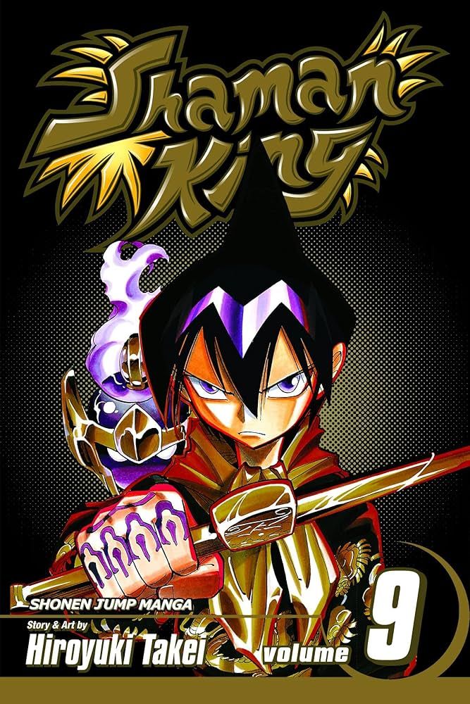 BAF1 Shaman King Manga Volumen 9 Ingles