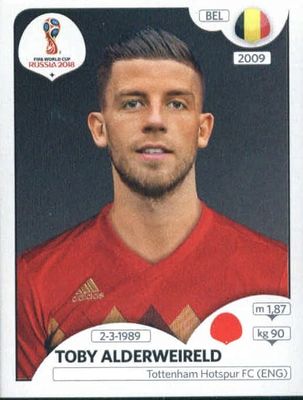 Toby Alderweireld  - 2018 Panini World Cup Stickers Russia #503