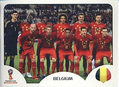 Belgium Team Photo-2018 Panini FIFA World Cup Stickers #501