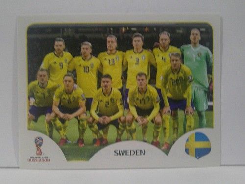 Suecia-Pegatinas álbum Panini Copa Mundial de la FIFA Rusia 2018  #461