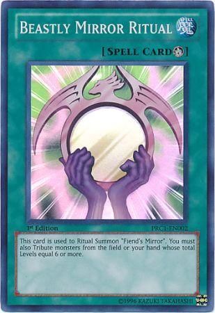 Beastly Mirror Ritual - PRC1-EN002 - Super Rare Yu-Gi-Oh! Promo Cards
