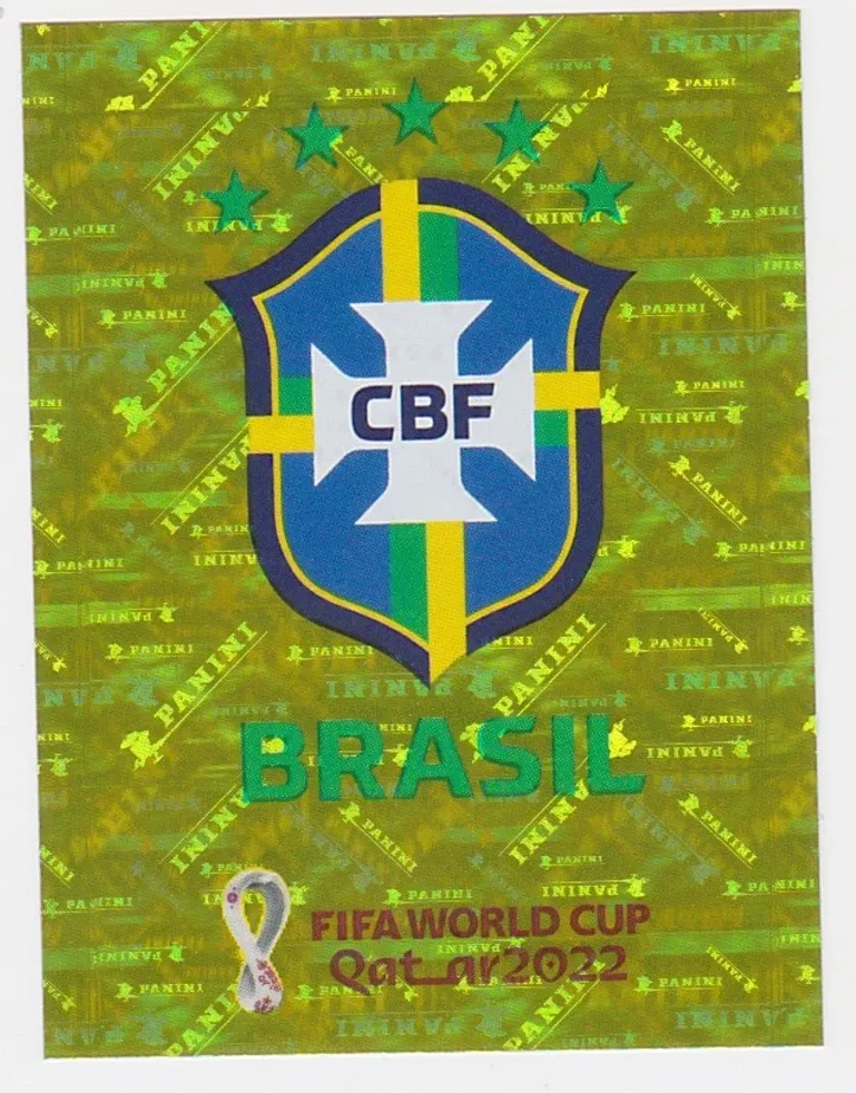 BRAZIL rare PANINI WORLD CUP 2022