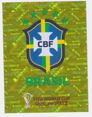 BRAZIL rare PANINI WORLD CUP 2022