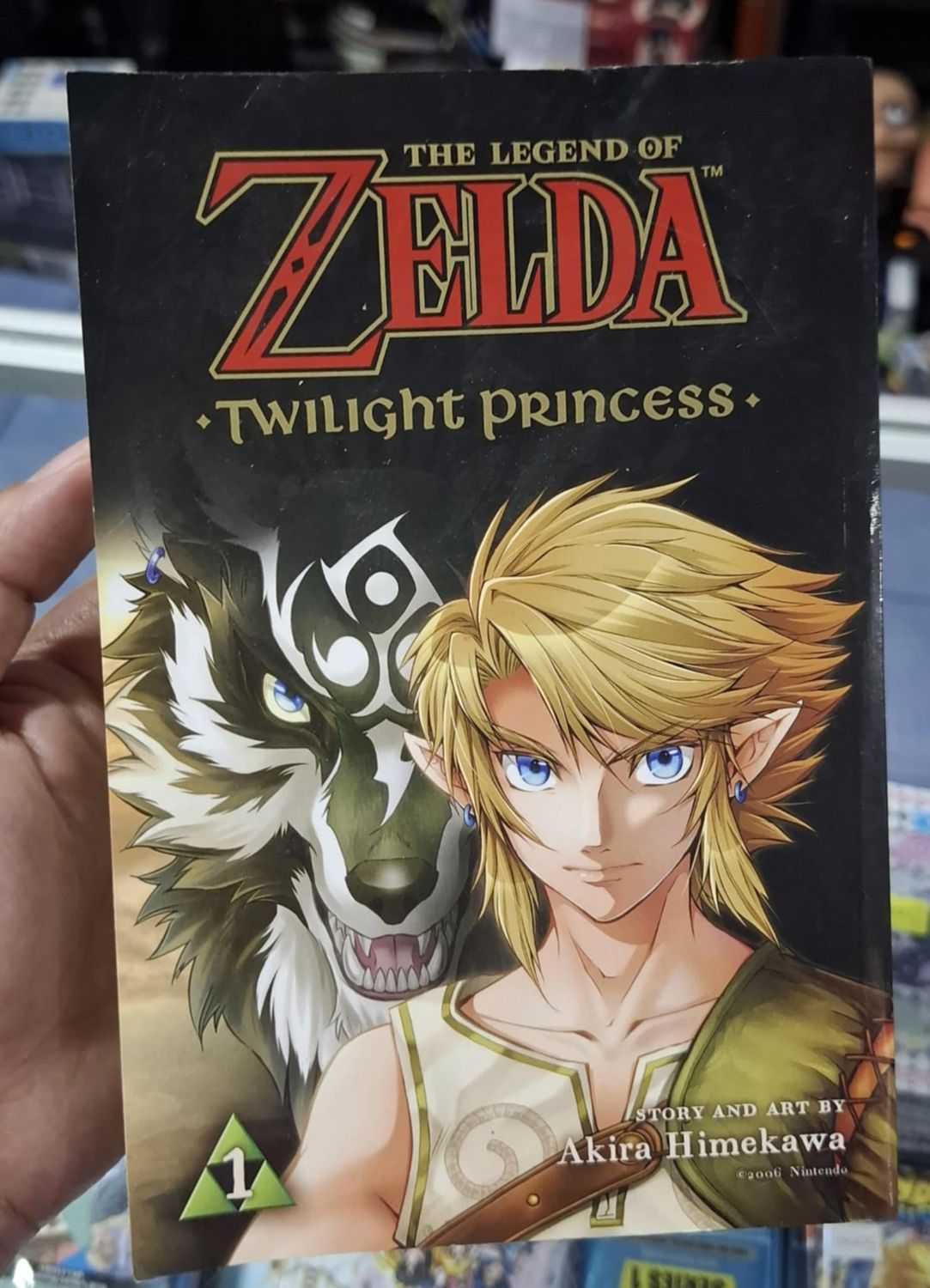 SJ The Legend of Zelda Twilight Princess Manga Volumen 1 Ingles