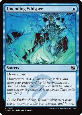 Unending Whisper - Tarkir: Dragonstorm (TDM) Tarkir: Dragonstorm