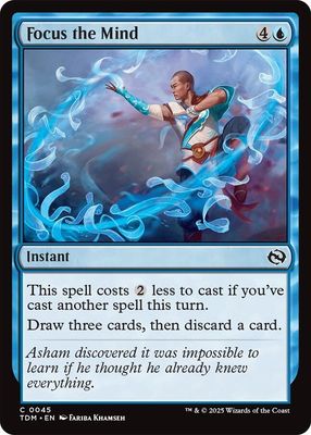 Focus the Mind - Tarkir: Dragonstorm (TDM) Tarkir: Dragonstorm