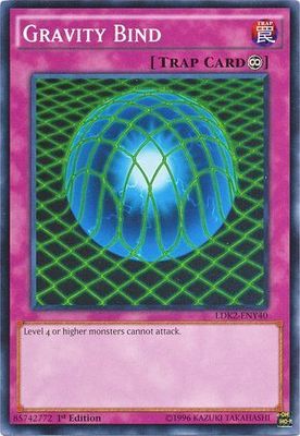 SJ Gravity Bind - LDK2-ENY40 - Common 1st Edition Legendary Decks II - Yugi