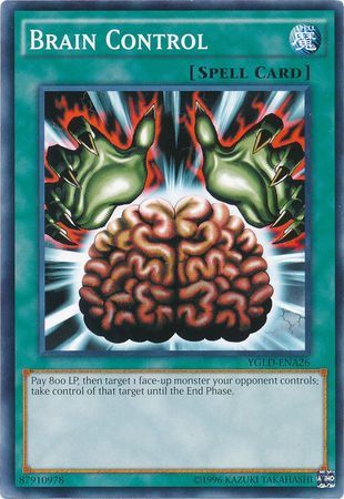 SJ Brain Control - YGLD-ENA26 - Common Unlimited Yugi&#39;s Exodia Deck Unlimited (YGLD-ENA)