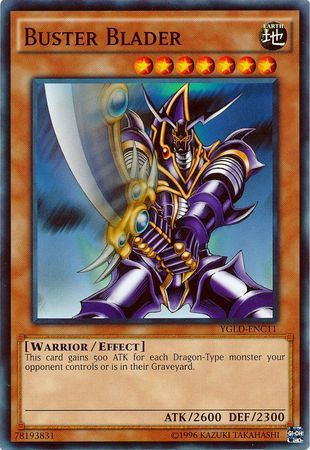 SJ Buster Blader - YGLD-ENC11 - Common Unlimited Yugi&#39;s Gadget Deck Unlimited (YGLD-ENC)