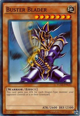 SJ Buster Blader - YGLD-ENC11 - Common Unlimited Yugi&#39;s Gadget Deck Unlimited (YGLD-ENC)