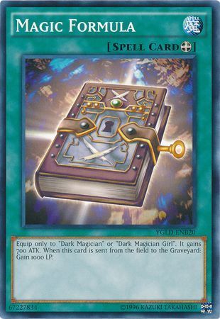 SJ Magic Formula - YGLD-ENB20 - Common Unlimited Yugi&#39;s Battle City Deck Unlimited (YGLD-ENB)