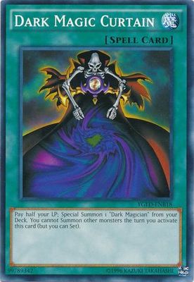 SJ Dark Magic Curtain - YGLD-ENB18 - Common Unlimited Yugi&#39;s Battle City Deck Unlimited (YGLD-ENB)