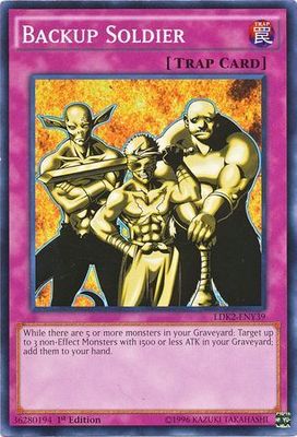 Backup Soldier - LDK2-ENY39 - Common 1st Edition Legendary Decks II - Yugi