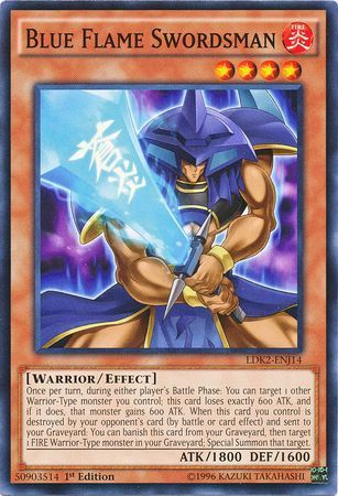 SJ Blue Flame Swordsman - LDK2-ENJ14 - Common 1st Edition Legendary Decks II - Joey