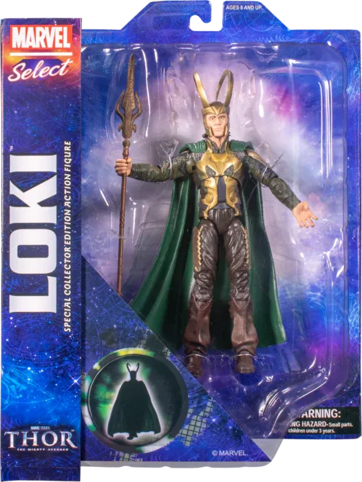SJ Loki Figura Marvel Select Nueva