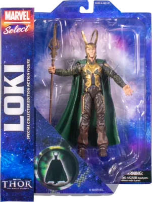 SJ Loki Figura Marvel Select Nueva