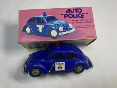 BAF1 Vintage Auto Police Wind Up