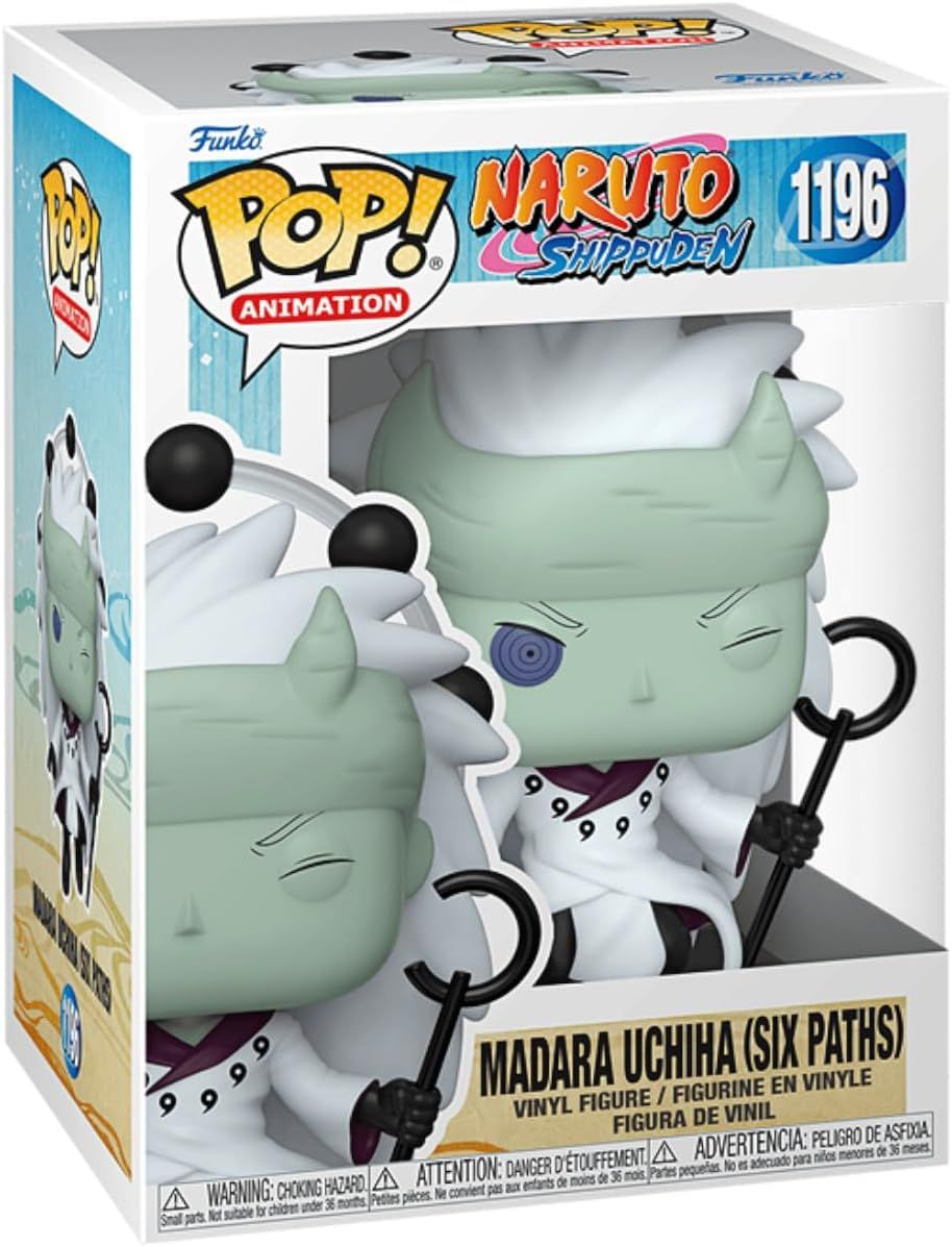 BAF1 Madara Uchiha Figura Six Paths Funko Pop Naruto