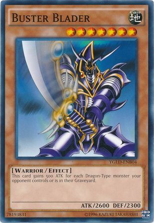 SJ Buster Blader - YGLD-ENB04 - Common Unlimited Yugi&#39;s Battle City Deck Unlimited (YGLD-ENB)