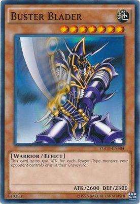 SJ Buster Blader - YGLD-ENB04 - Common Unlimited Yugi&#39;s Battle City Deck Unlimited (YGLD-ENB)