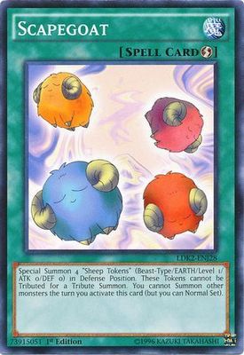 SJ Scapegoat - LDK2-ENJ28 - Common 1st Edition Legendary Decks II - Joey