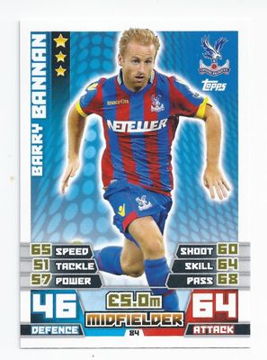 Barry Bannan Topps Match Attax