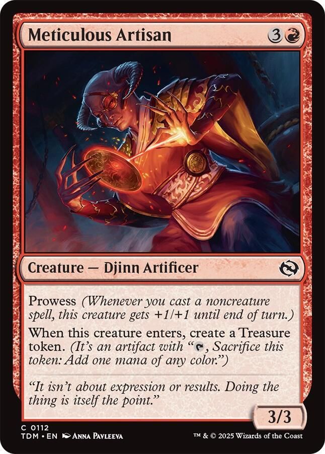 Meticulous Artisan - Tarkir: Dragonstorm (TDM) Tarkir: Dragonstorm