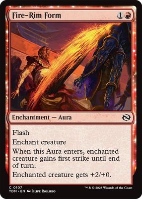 Fire-Rim Form - Tarkir: Dragonstorm (TDM) Tarkir: Dragonstorm