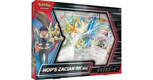 SJ Hops Zacian ex Box Nuevo Sellado