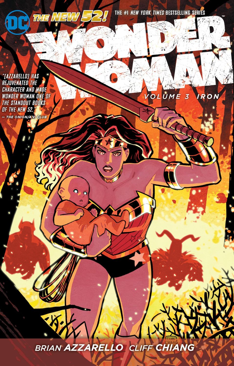 BAF1 Wonder Woman Volume 3 Iron Tapa Dura DC Comics Ingles
