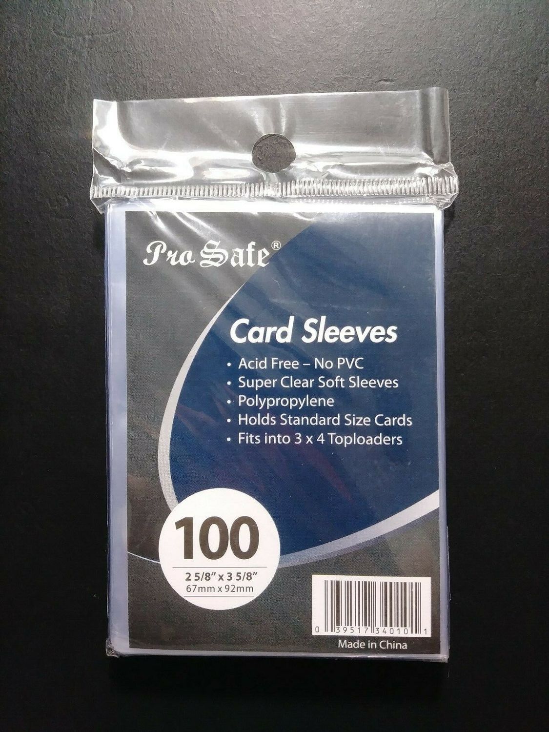SJ Paquete de 100 Sleeves Standard Nuevos