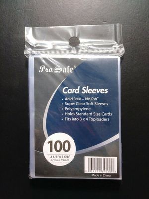 SJ Paquete de 100 Sleeves Standard Nuevos