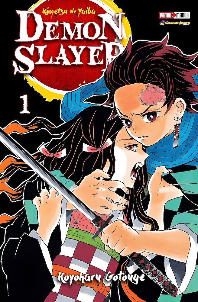 BAF1 Kimetsu no Yaiba Manga Volumen 1 Espanol Panini