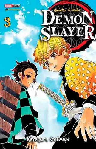 BAF1 Kimetsu no Yaiba Manga Volumen 3 Espanol Panini